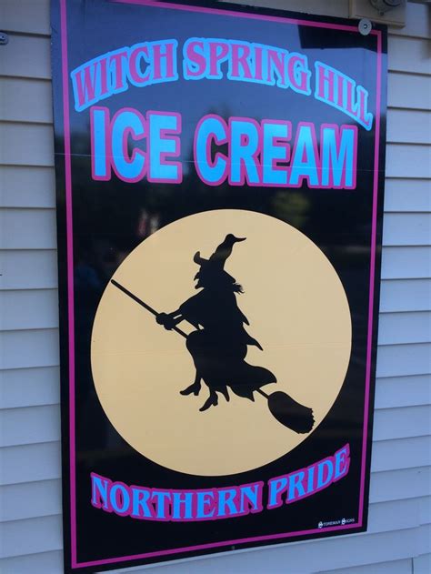 Witch spring hill ice vream